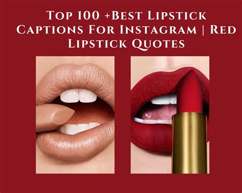 lipstick caption generator.